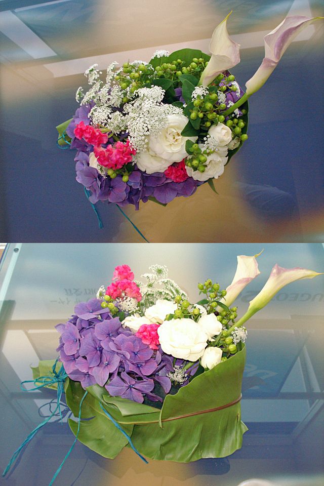 お花をいただきました。4