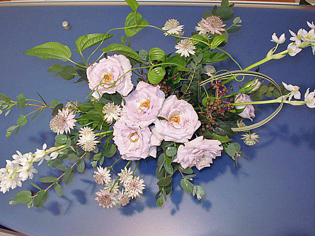 お花頂きました