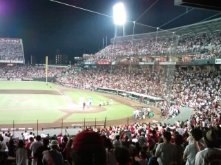 新！広島球場！！初観戦！！！