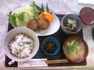 自然食で　元気を　もらいました！