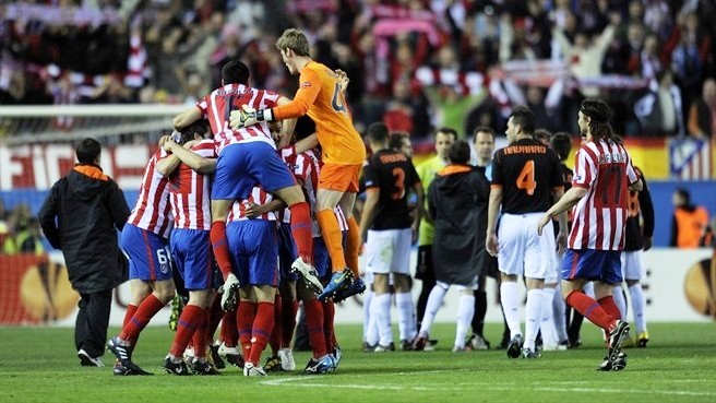 UEFA ヨーロッパリーグで我がアトレティコ４強進出！