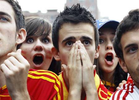 スペイン代表　ワールドカップ初戦　まさか！