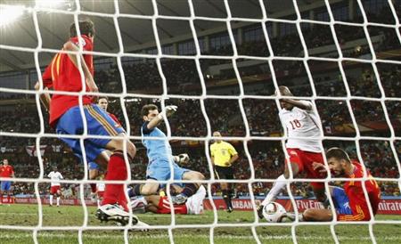 スペイン代表　ワールドカップ初戦　まさか！