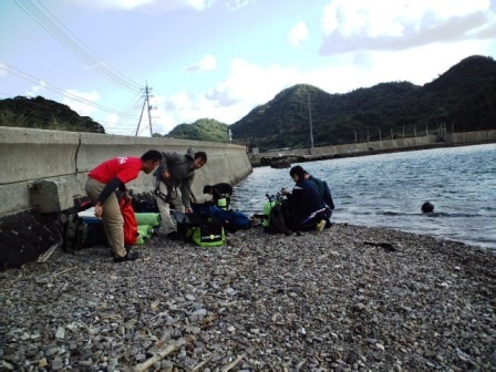 ボンバーの休日　月曜日はScubaDiving