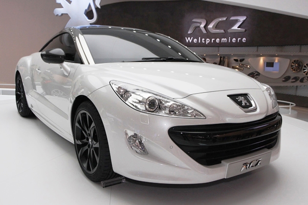 NEW　PEUGEOT　RCZ　DEBUT　！