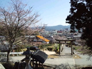 山口　朝倉八幡宮　に　お参りに！