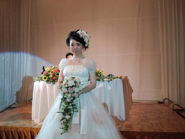 我が同僚の結婚披露宴！