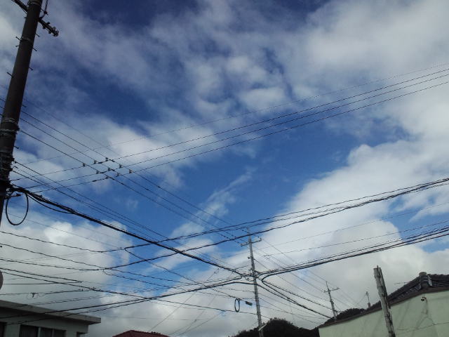 秋空..