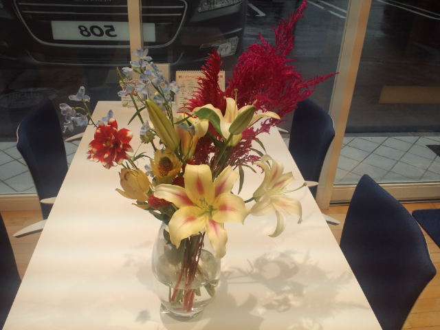 素敵なお花をありがとう！