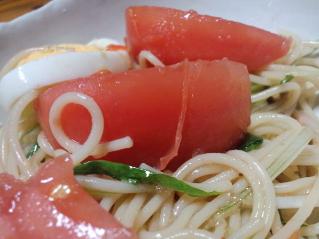 マメン特製鮭バター焼＆スパサラ＆鶏唐揚げ