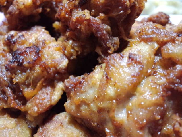 マメン特製鮭バター焼＆スパサラ＆鶏唐揚げ