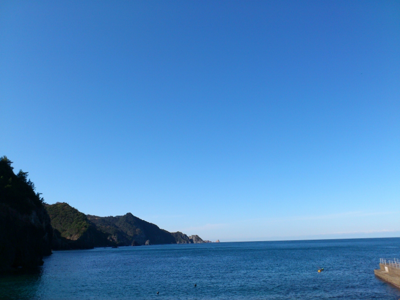 ベタ凪冬の日本海