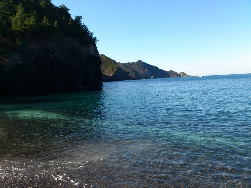 ベタ凪冬の日本海