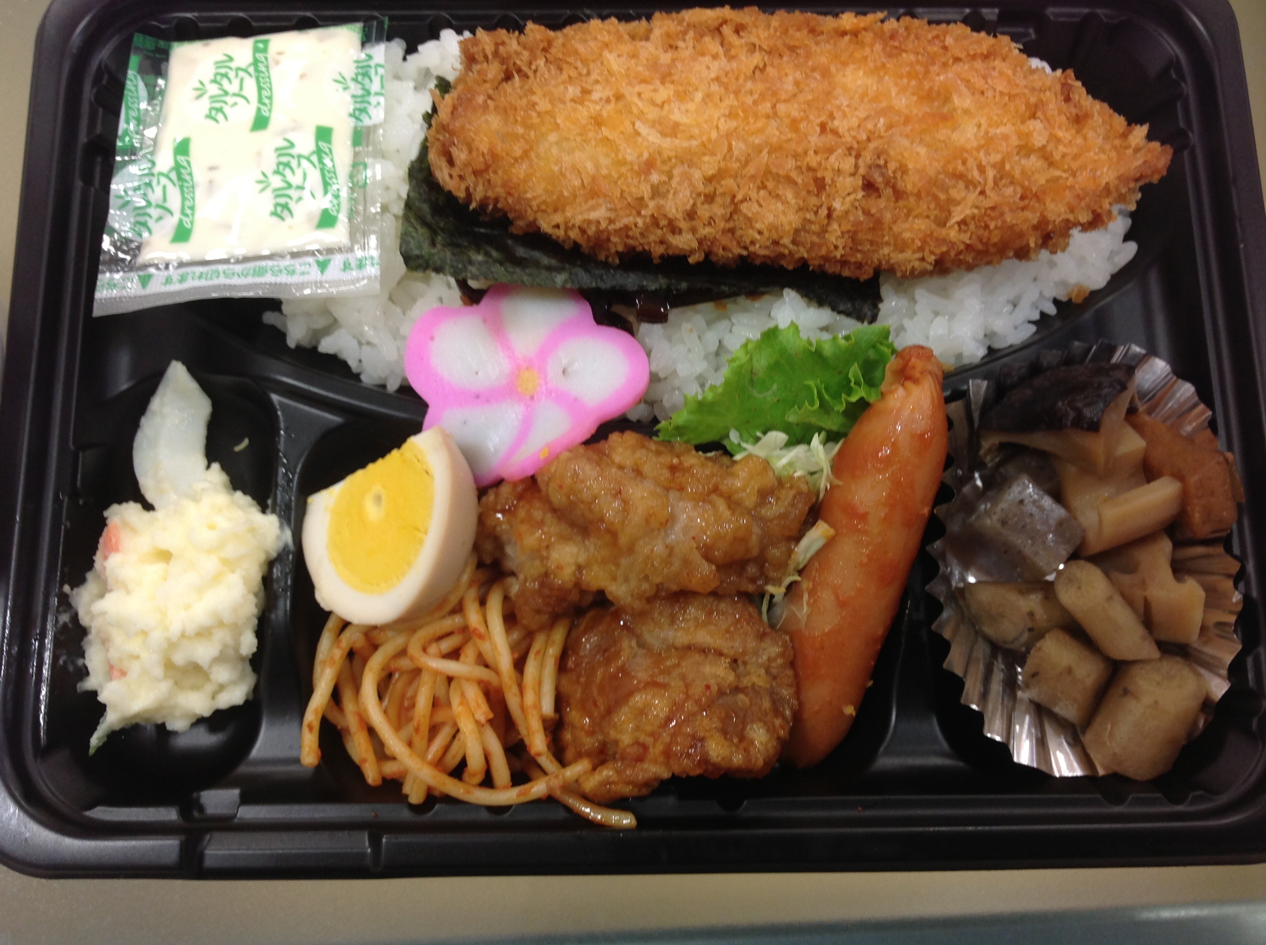 れんげの海苔弁当