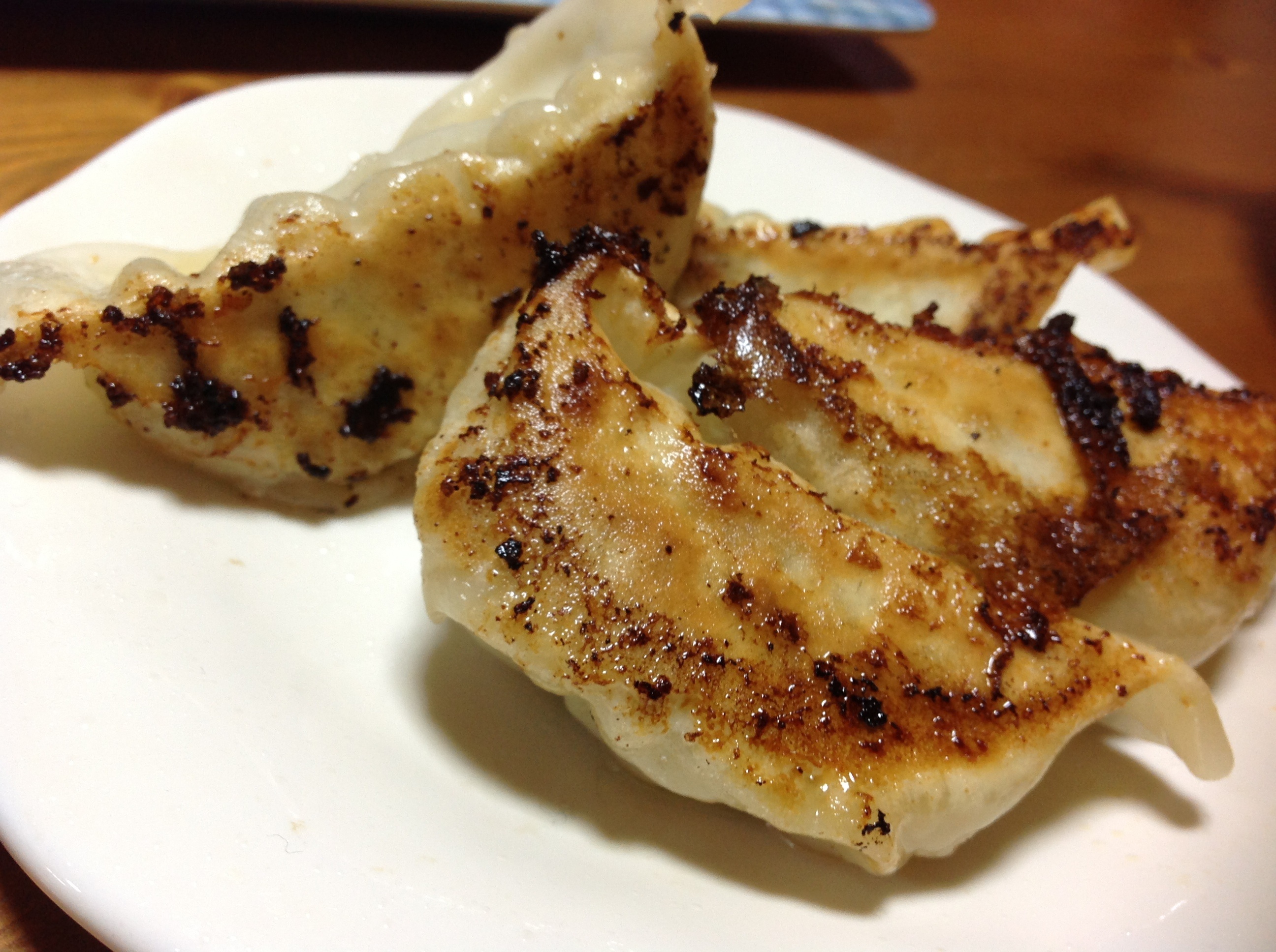 餃子と卵焼き