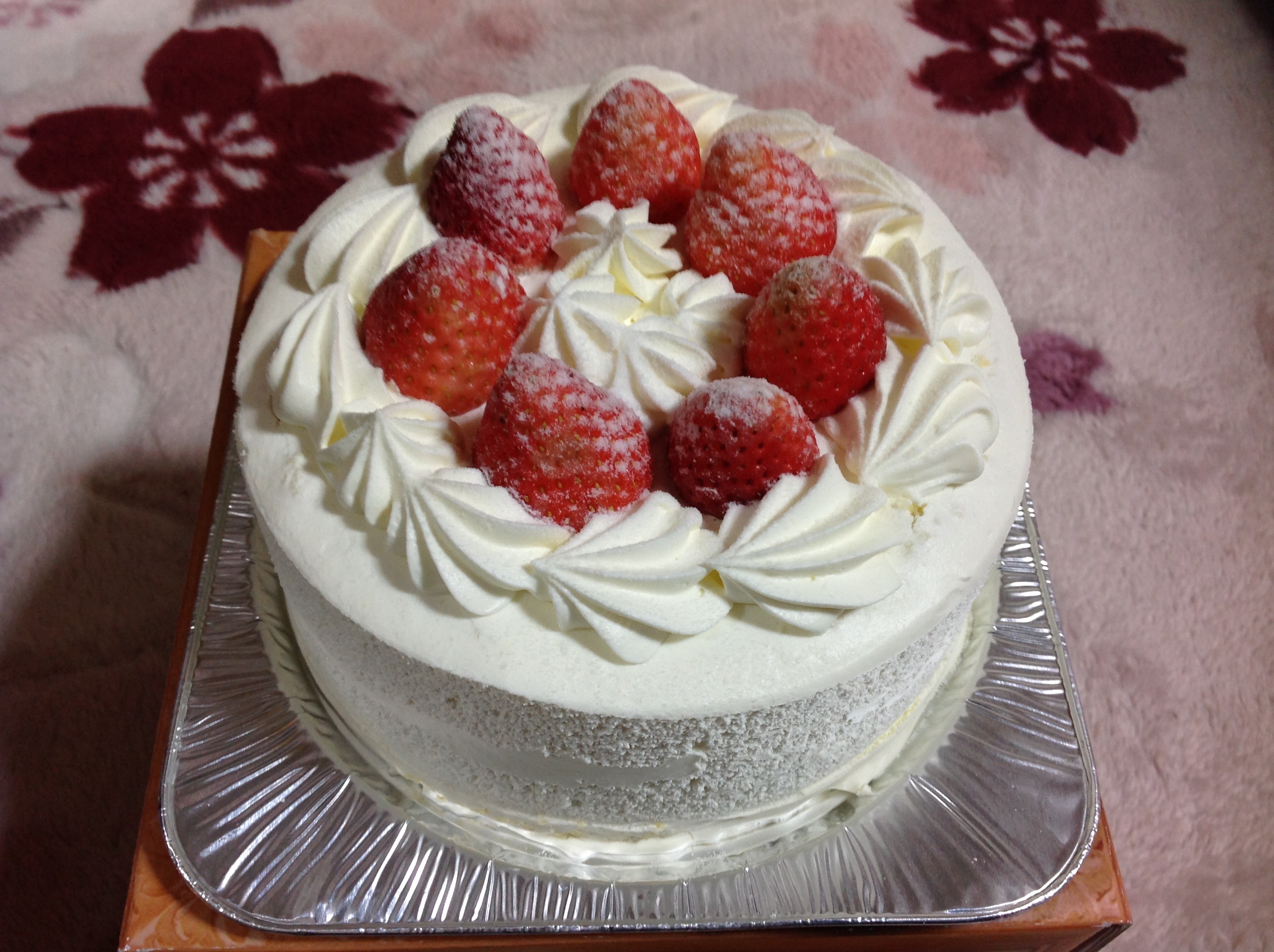 サンタクロースのケーキ
