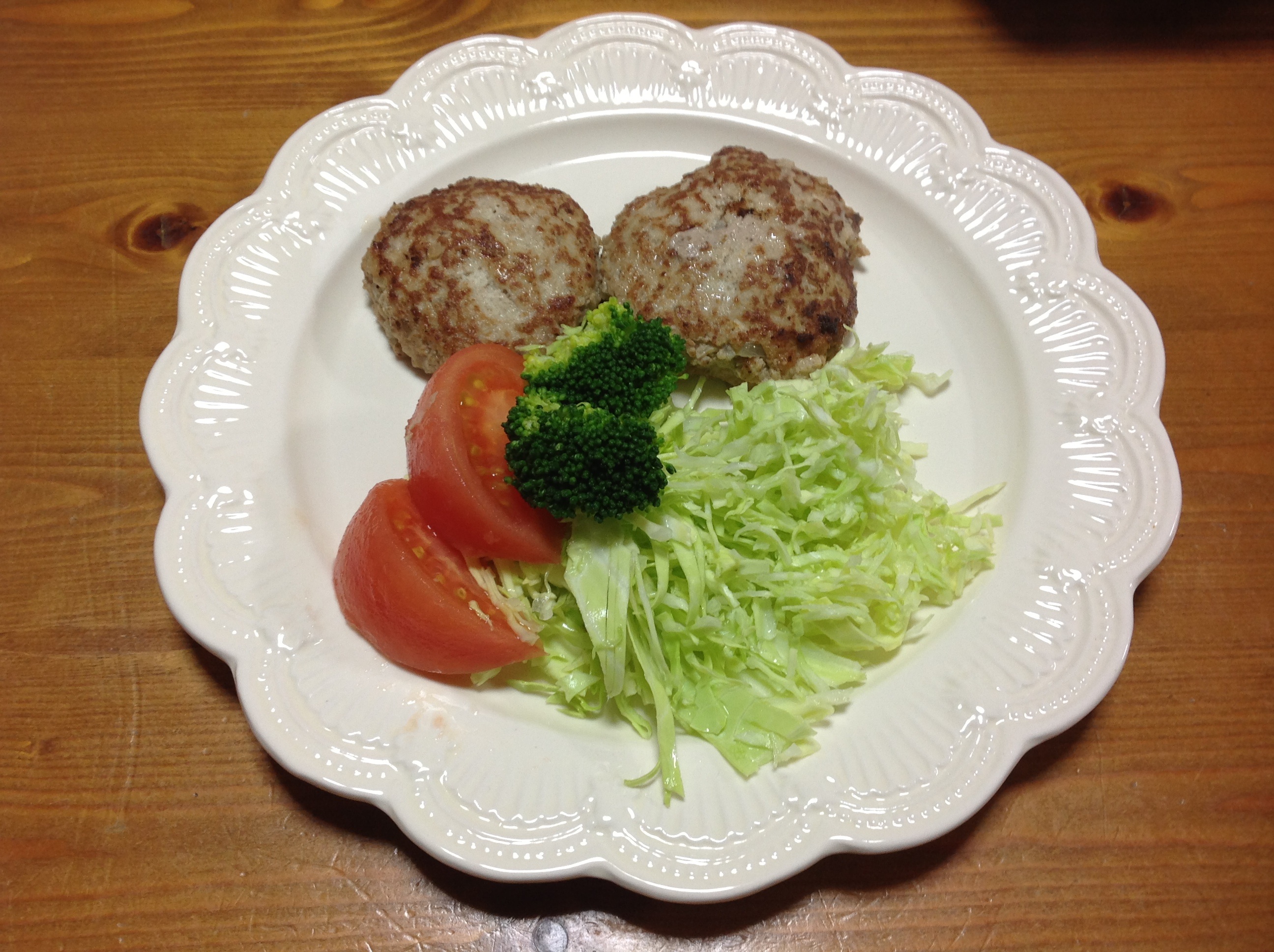 Bomber家の豆腐ハンバーグステーキ