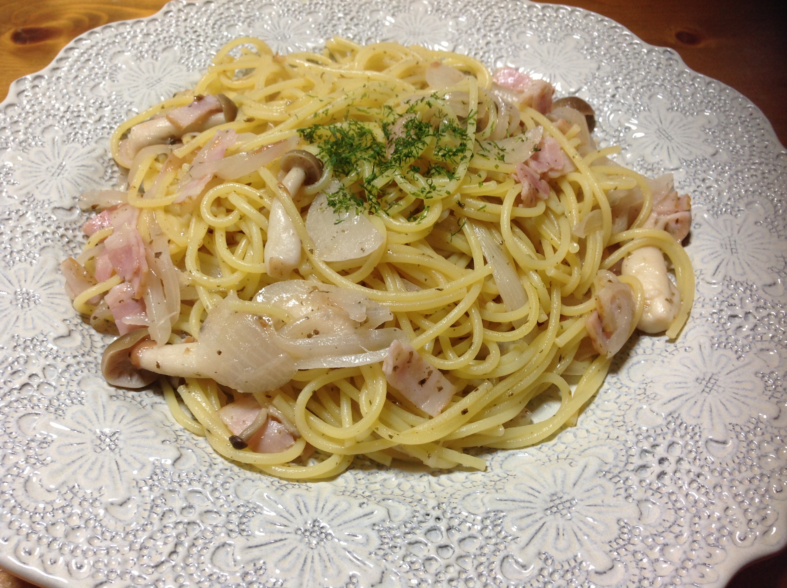梅パスタ