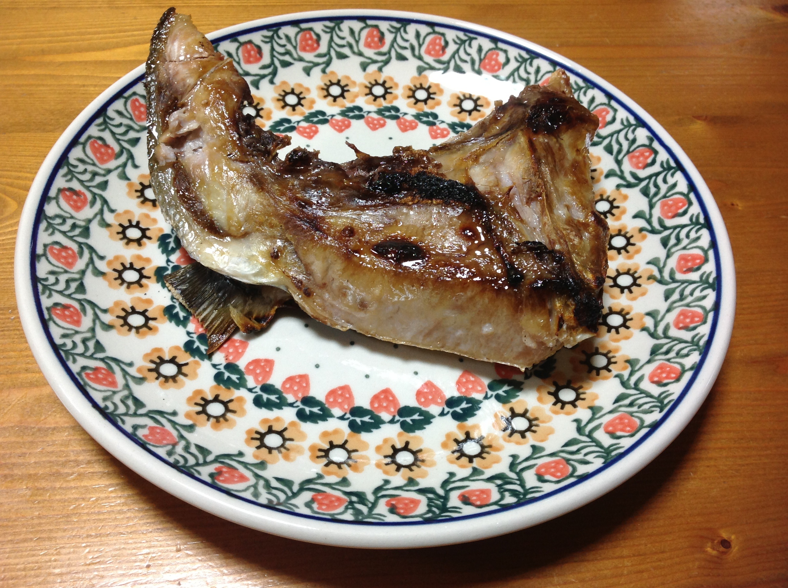 ブリカマを大分焼酎で