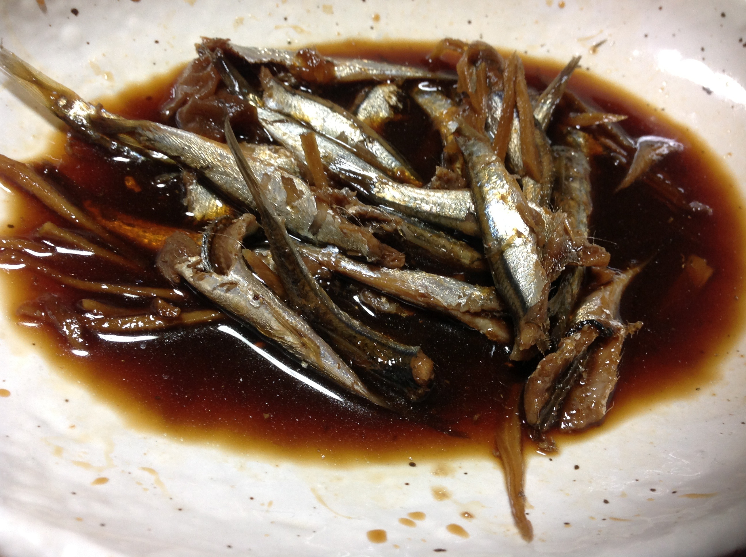 鰯の生姜煮