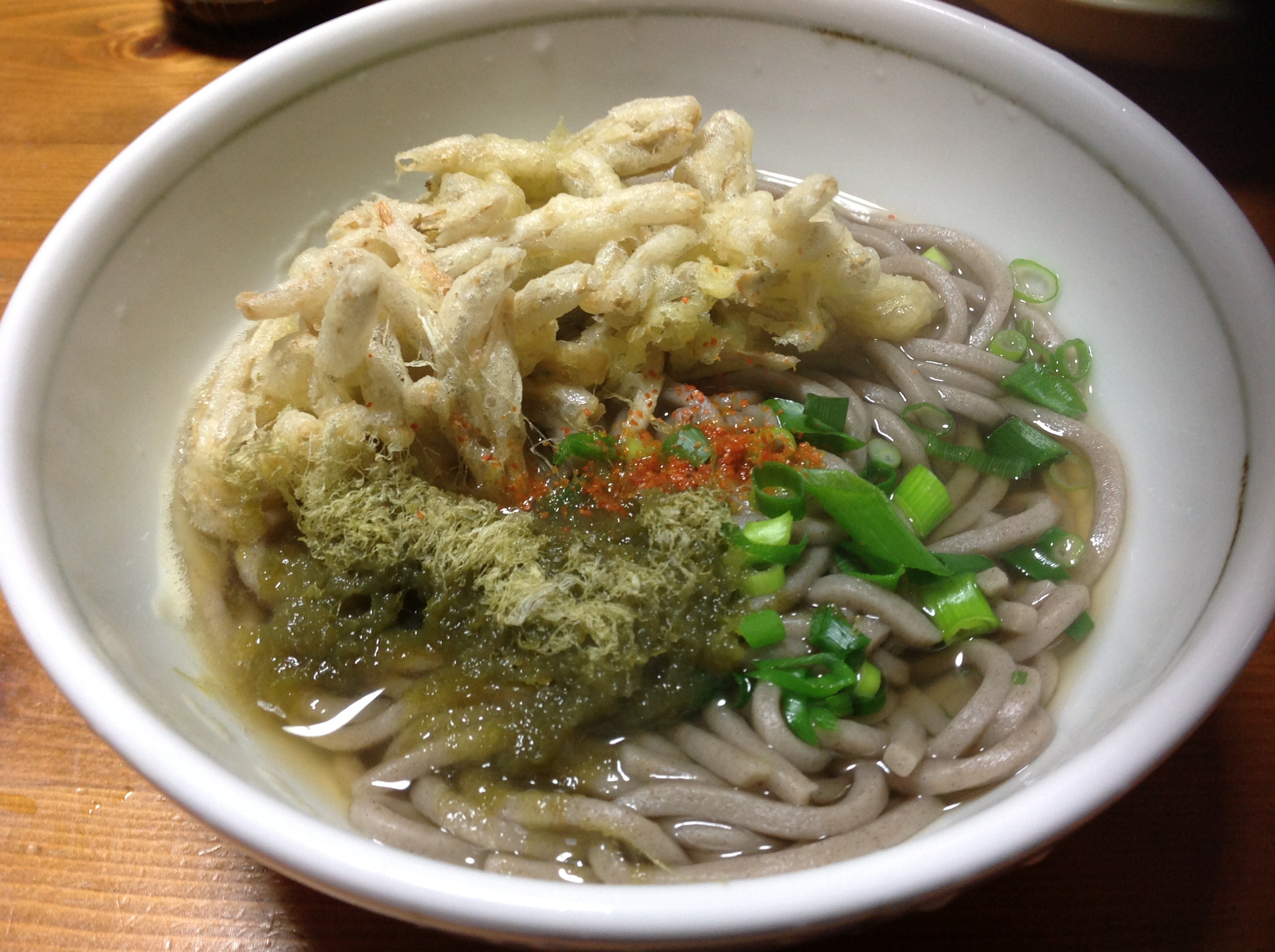 牛蒡天饂飩