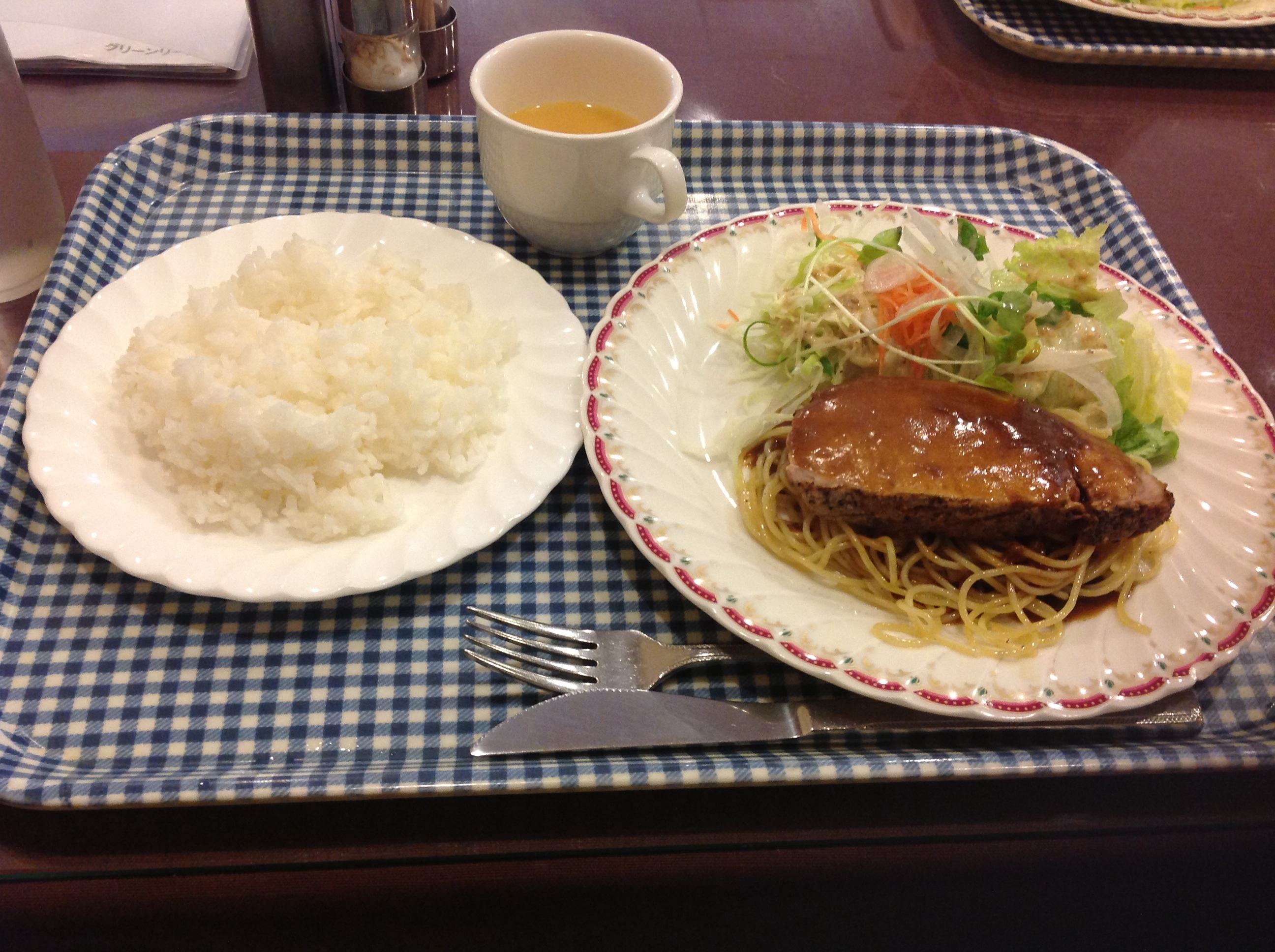 本日のランチは米屋町のGreen Leafで