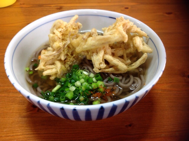 牛蒡天饂飩