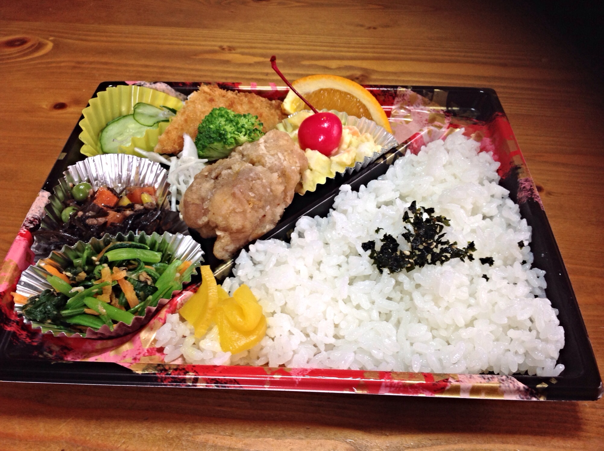 いつもの八百屋さんのお弁当
