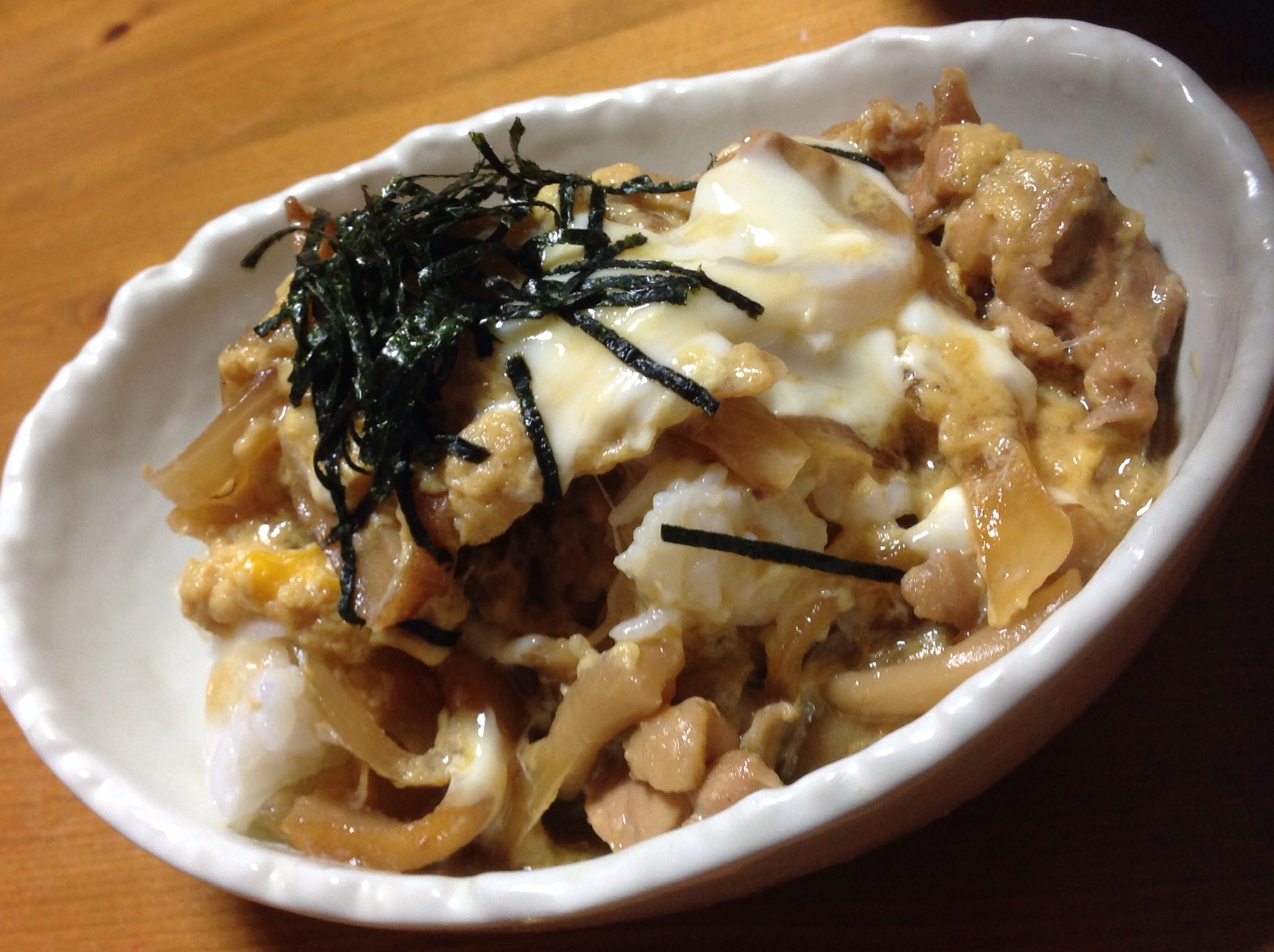 我が家の親子丼