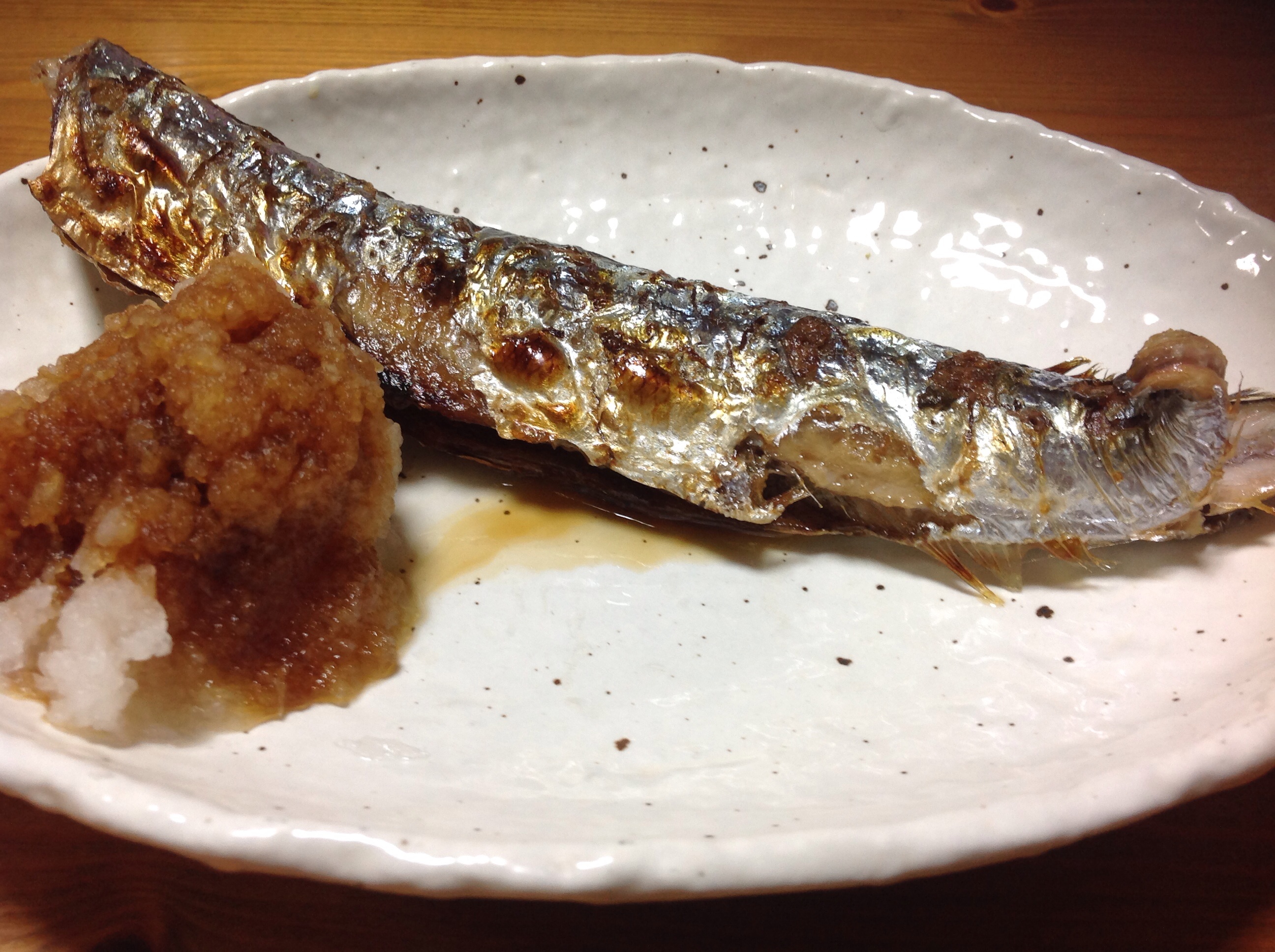 我が家の秋刀魚