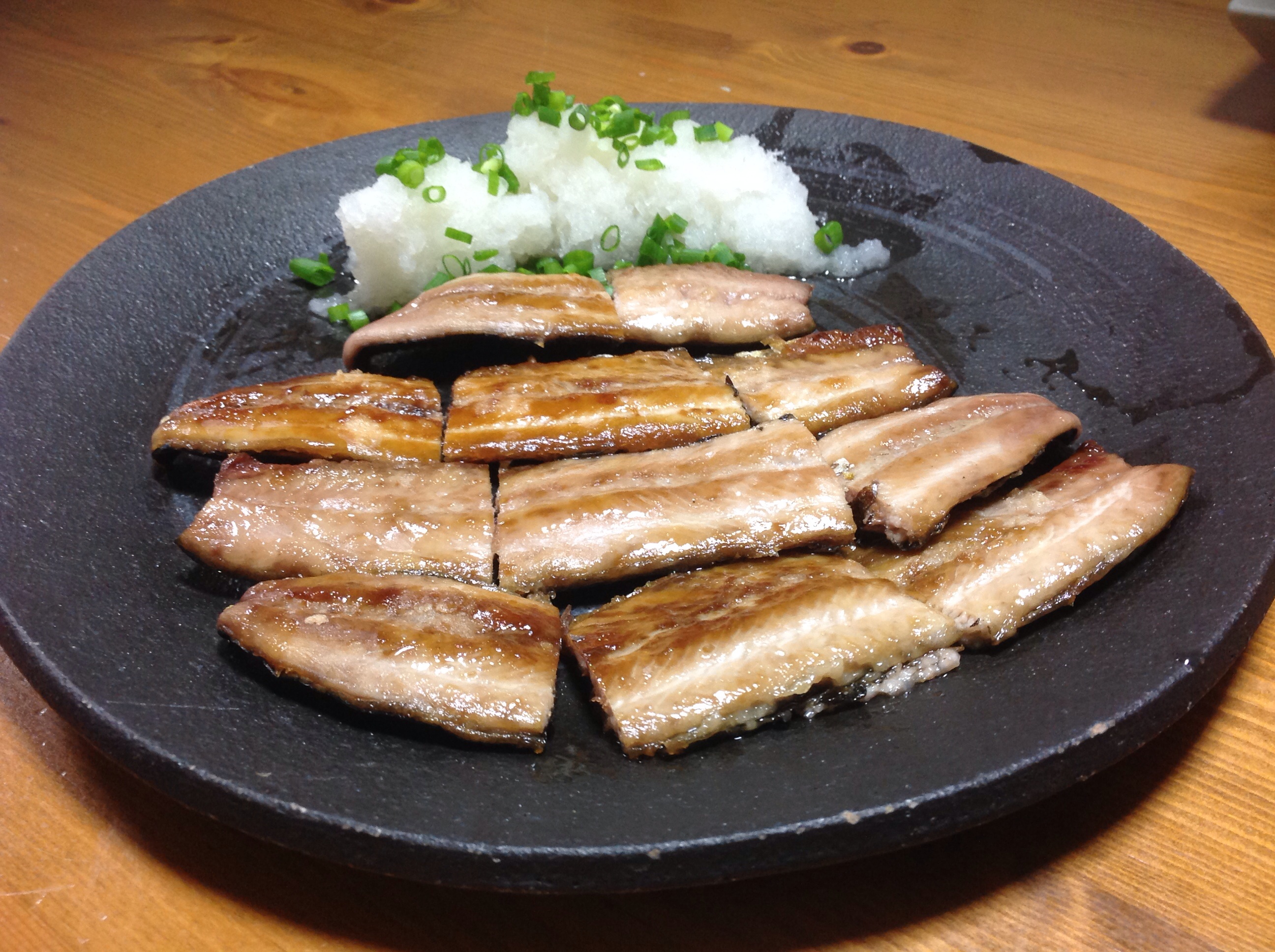 Bomber家の夕食 旬の秋刀魚