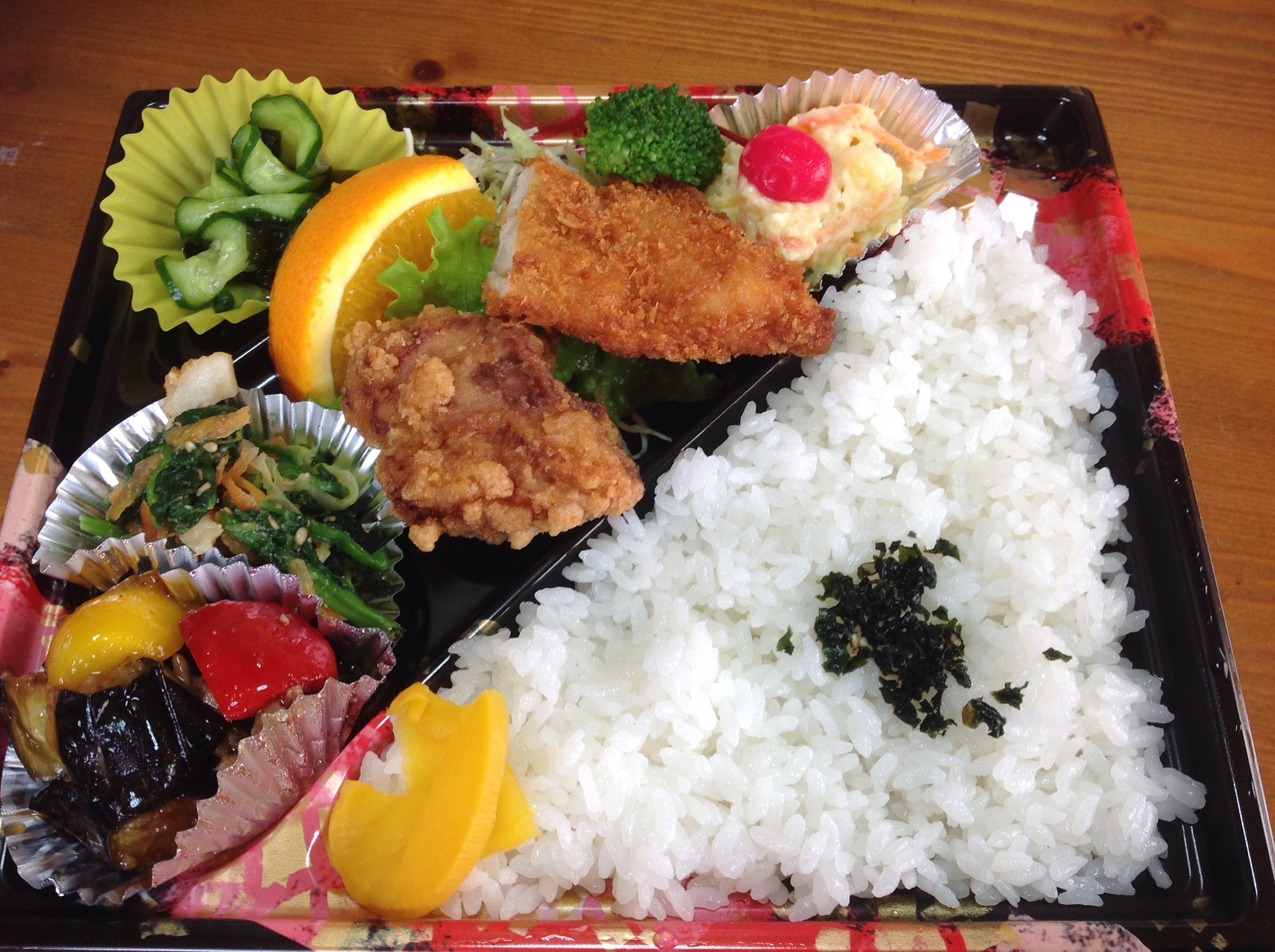 本日もあいかわらずの八百屋弁当