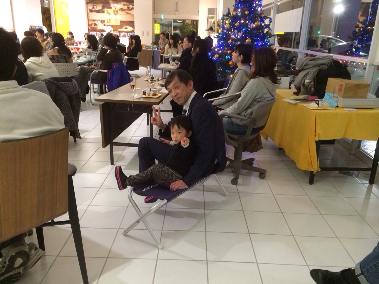 昨日のクリスマスナイトの様子