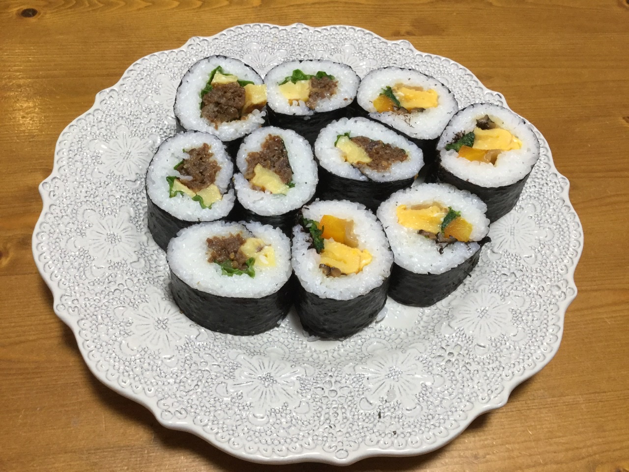 Bomber 家のまき寿司