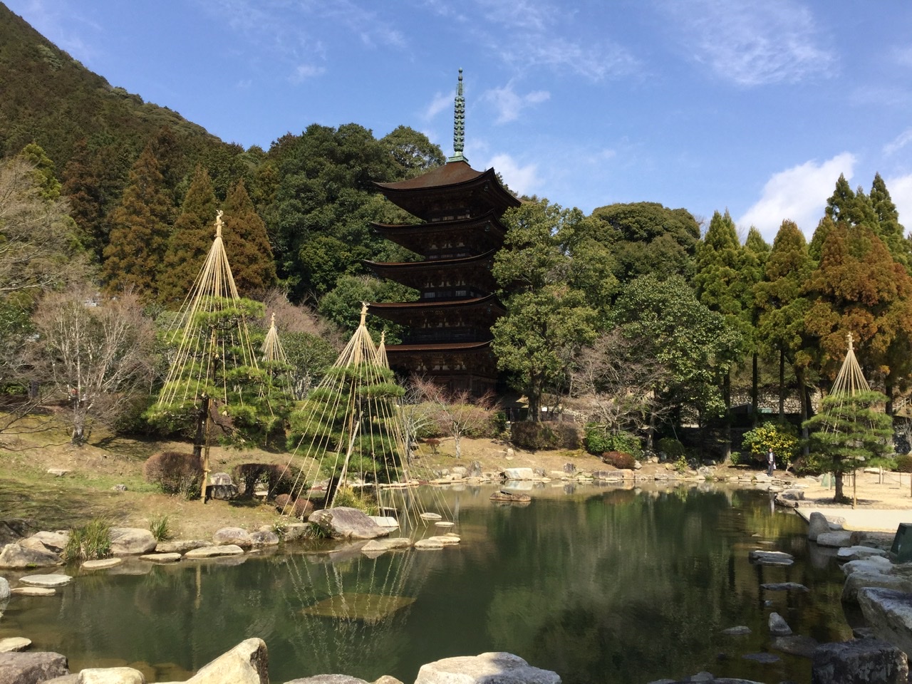 瑠璃光寺へピクニック