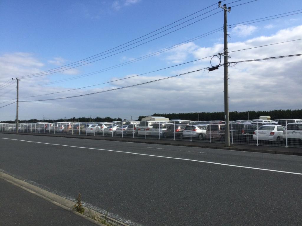 新門司港へ新車の引き取り
