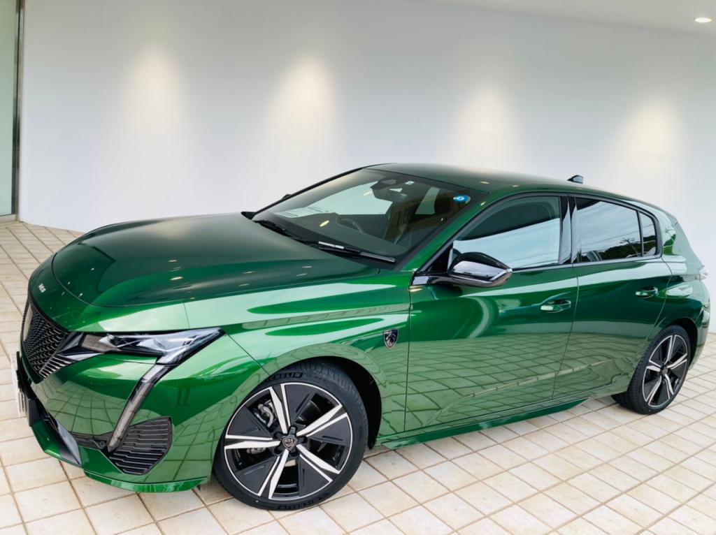 PEUGEOT下関でNEW308展示中