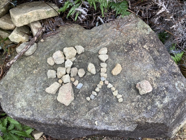 右田ヶ岳登頂２