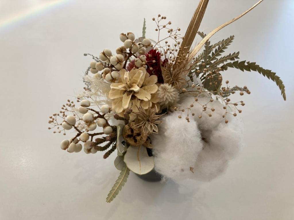 ショールームのお花