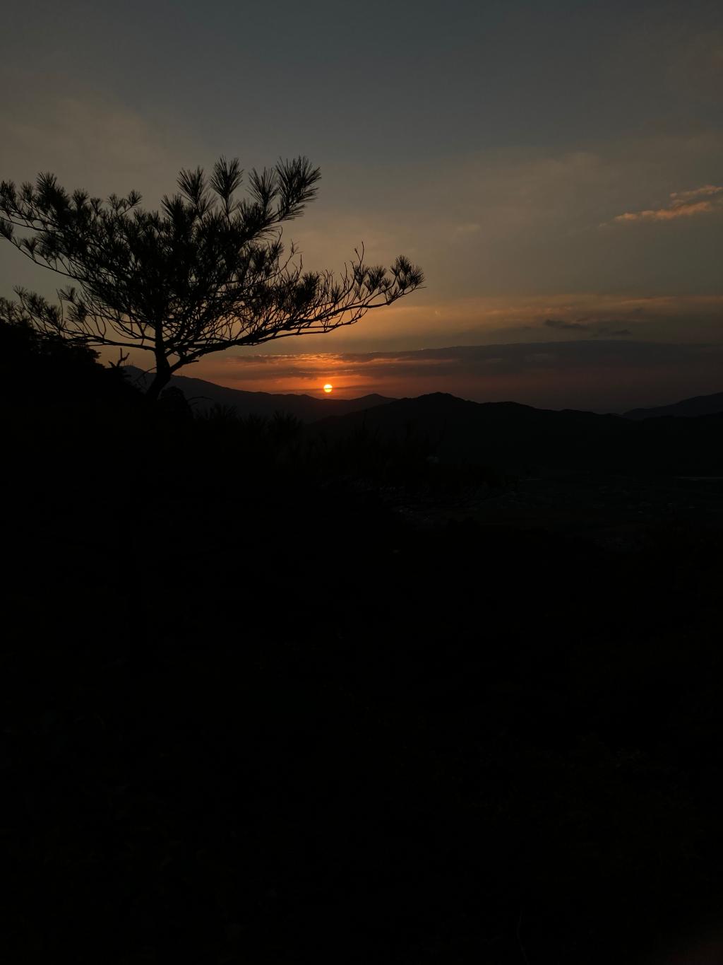 朝駆け登山