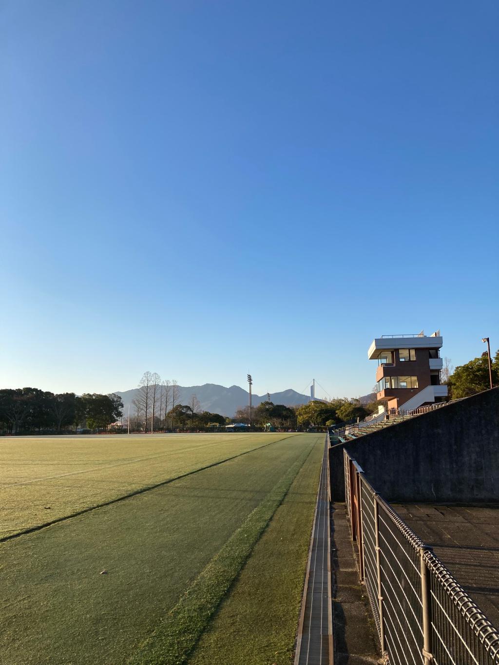 今朝の維新公園