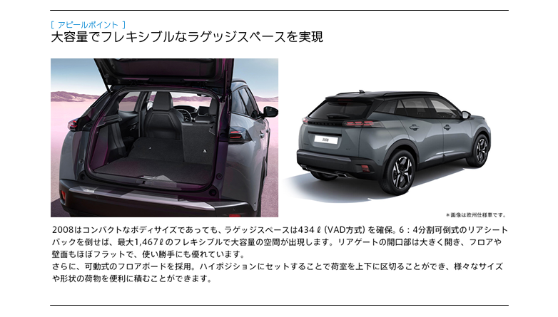 コンパクトSUV2008