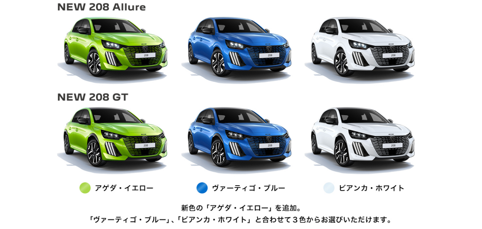 NEW208 新色カラーで登場